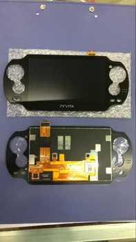 Черные Цвета Оригинальный Новый ЖК-экран + Замена Сенсорного Дигитайзера для PS Vita 1000 PSV1000 PSV 1000 PCH-1001