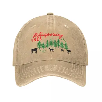 Шепчущие Сосны, рабочее ранчо с козами, Красная и черная кепка, ковбойская шляпа, бейсболка, дизайнерская шляпа, женская шляпа, мужская