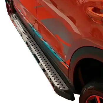 автомобильные аксессуары 4x4 подножки внедорожника крепят боковые подножки для порогов skoda karoq kamiq yeti, подставки для ног kodiaq 2018-2019